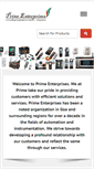 Mobile Screenshot of primeent.in